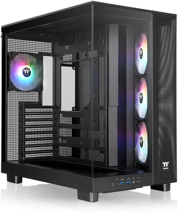 Thermaltake View 380 XL TG ARGB Juodas