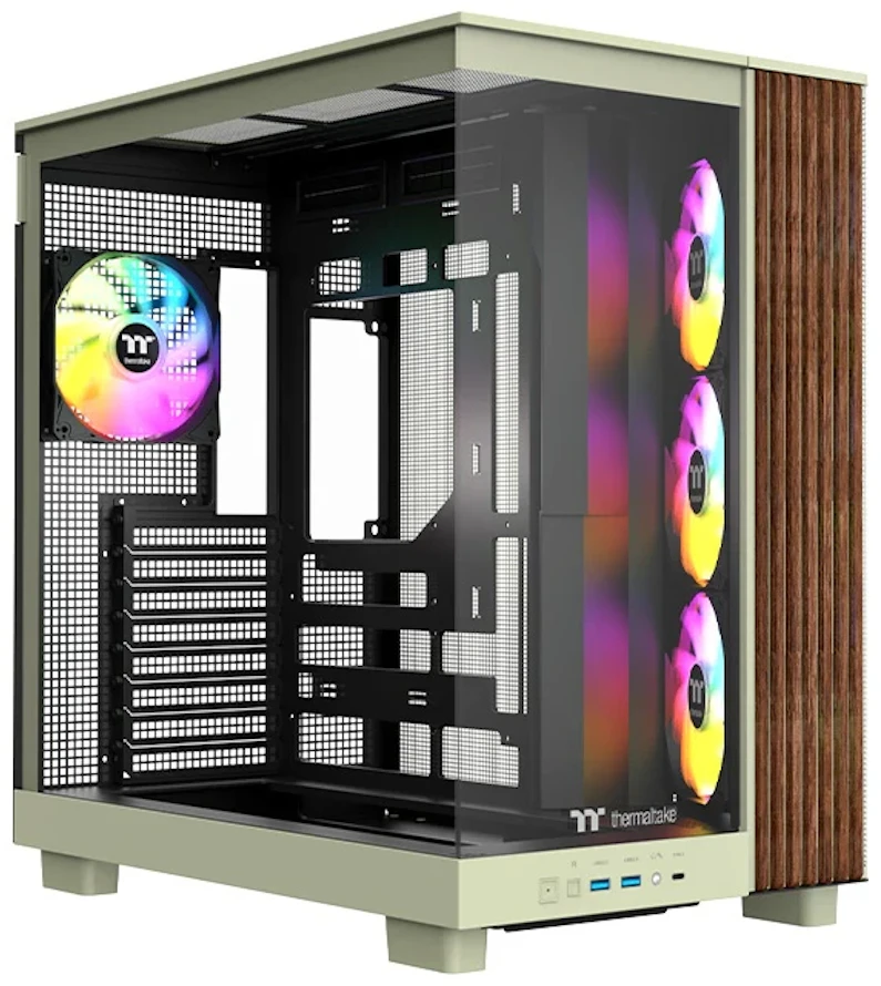 Midi Thermaltake View 380 XL WS ARGB Matcha Žalias