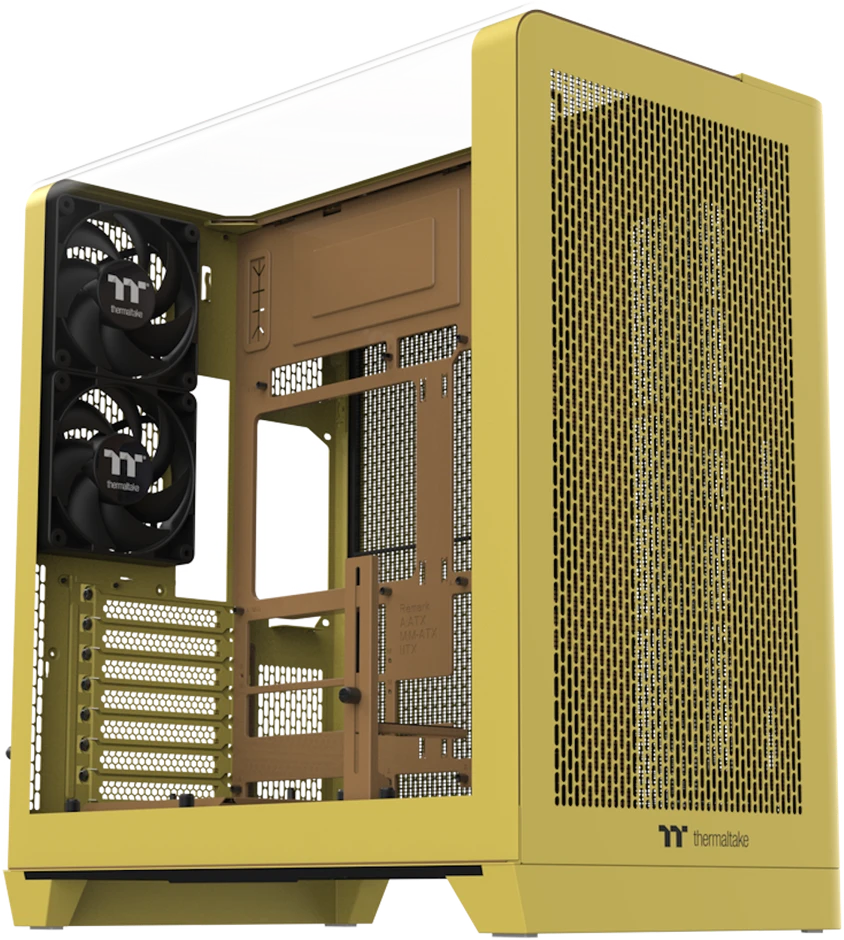 MIDI Thermaltake View 390 Air Butter Caramel ausinės
