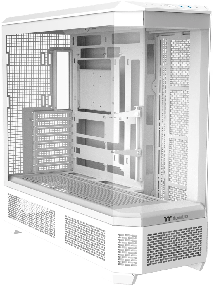 „Thermaltake View 600 TG Snow Baltas“