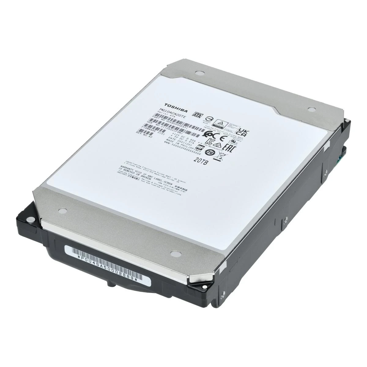 HDD Server TOSHIBA MG10 20TB MAMR 512e, 3.5'', SATA, SKU: HDEB00SGEA51F