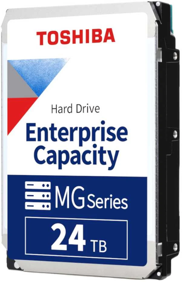 HDD Server TOSHIBA MG11 24TB MAMR 512e, 3.5'', 1024MB, 7200RPM, SATA, SKU: HDEB034GEA51F