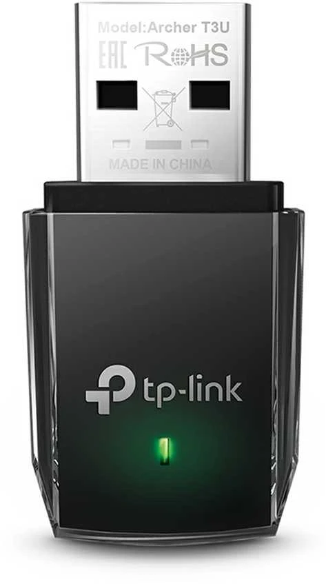 TP-Link Archer T3U WiFi 5 Adapteris AC1300 Dualband, USB 3.0, Mini-Format