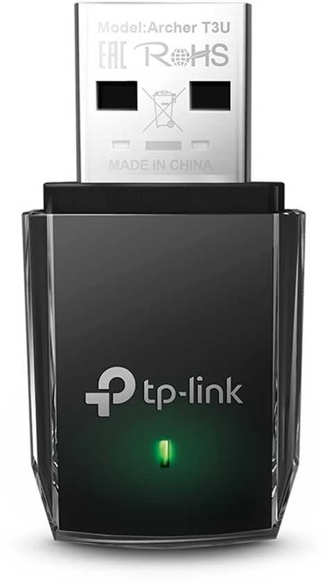 TP-Link Archer T3U WiFi 5 Adapteris AC1300 Dualband, USB 3.0, Mini-Format