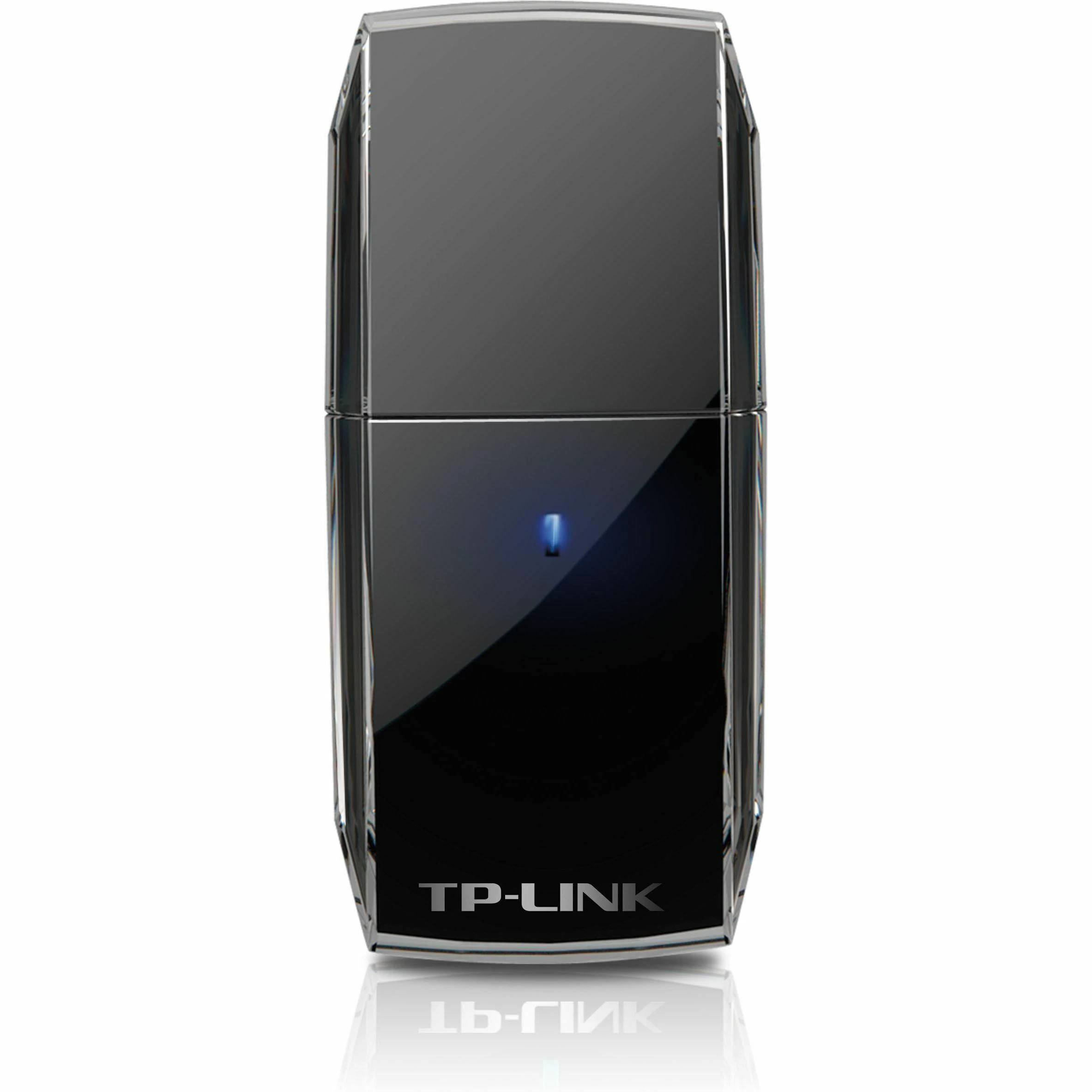 TP-LINK AC600 dviejų dažnių belaidis USB adapteris MTK 1T1R 433 Mbps esant 5 GHz dažniui + 150 Mbps esant 2,4 GHz dažniui 802.11ac/a/b/g/n USB 2.0