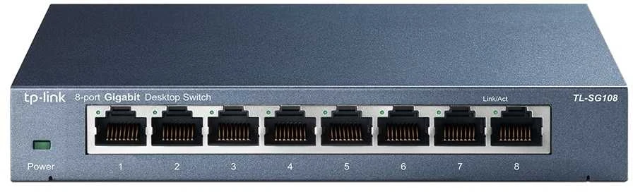 Šakotuvas TP-LINK TP-LINK komutatorius TL-SG108 TLSG108 (TL-SG108)