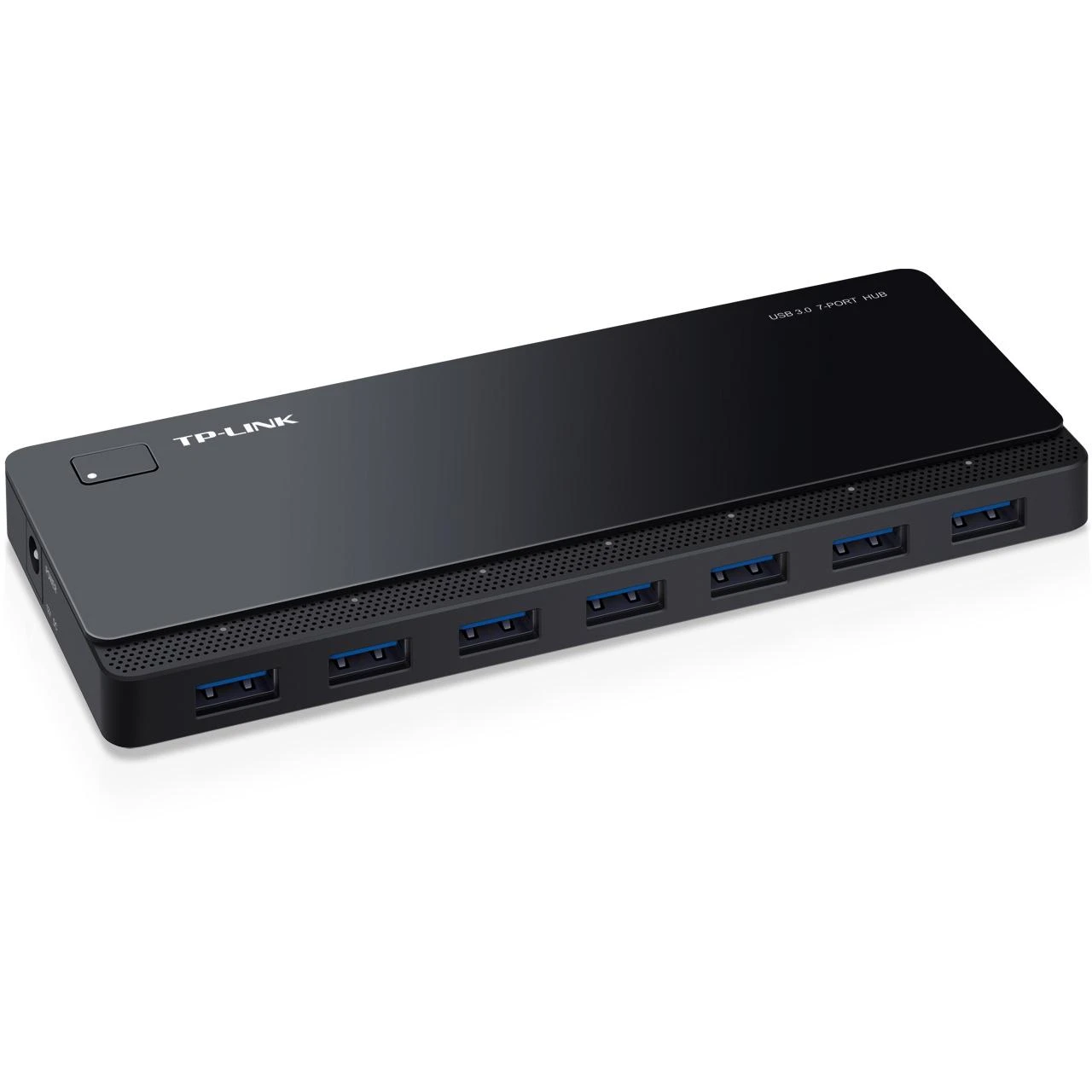 TP-LINK 7 jungtys USB 3.0 Hub su 2 maitinimo įkrovikliais jungtys 2.4A Max Desktop ir 12V/4A maitinimo adapteris
