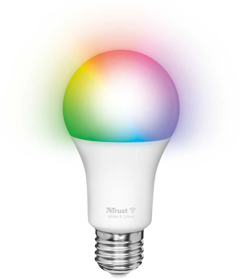 TRUST Smart WiFi LED lemputė E27 balta ir spalvota