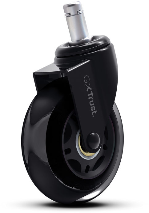 TRUST GXT 702 guminiai ratukai kėdėms | Jungtis 11mm