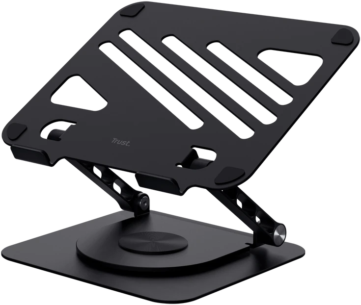 Trust Zeff Metal Juodas - notebook stand 40.6 cm (16"), juodas