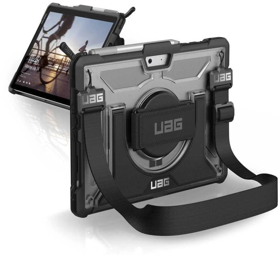Urban Armor Gear UAG Plasma su rankos dirželiu, skaidrus - Microsoft Surface Go 1/Go 2/Go 3