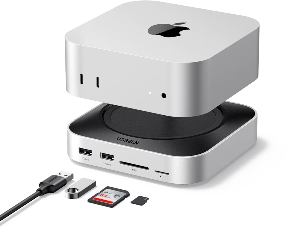 Ugreen 11w1 adapteris po Mac Mini M4