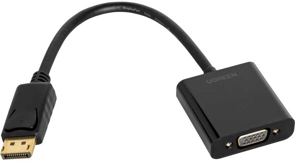 Mini DisplayPort - VGA adapteris UGREEN DP109 - Juodas
