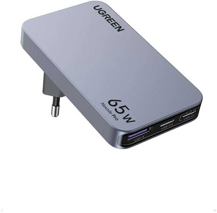 „Ugreen Nexode Pro“ 65 W, GaN, 2 x USB-C + USB, modelis - 25356, žema kaina | Varle.lt