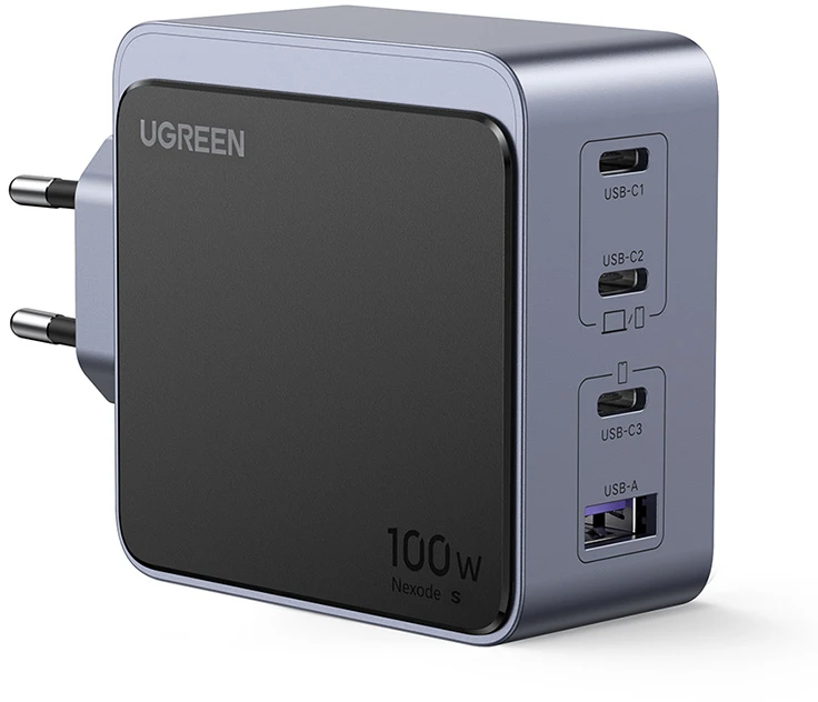 Greitas įkroviklis Ugreen Nexode Air 100W, 3x USB-C, USB