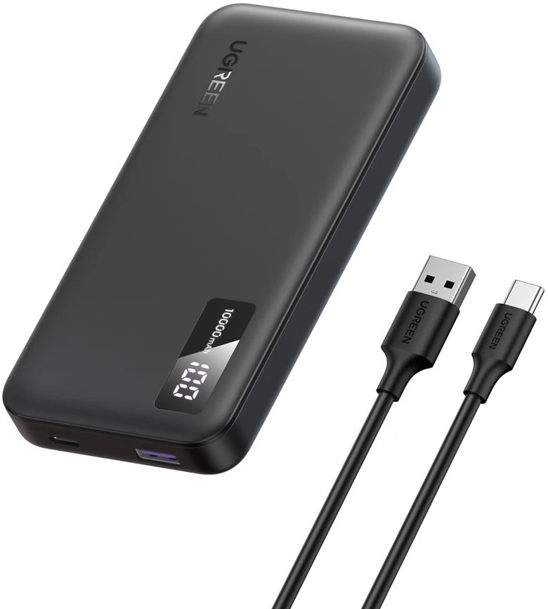 LiPo išorinis akumuliatorius (Powerbank) 10000mAh 22.5W USB-C, USB PB311 UGREEN