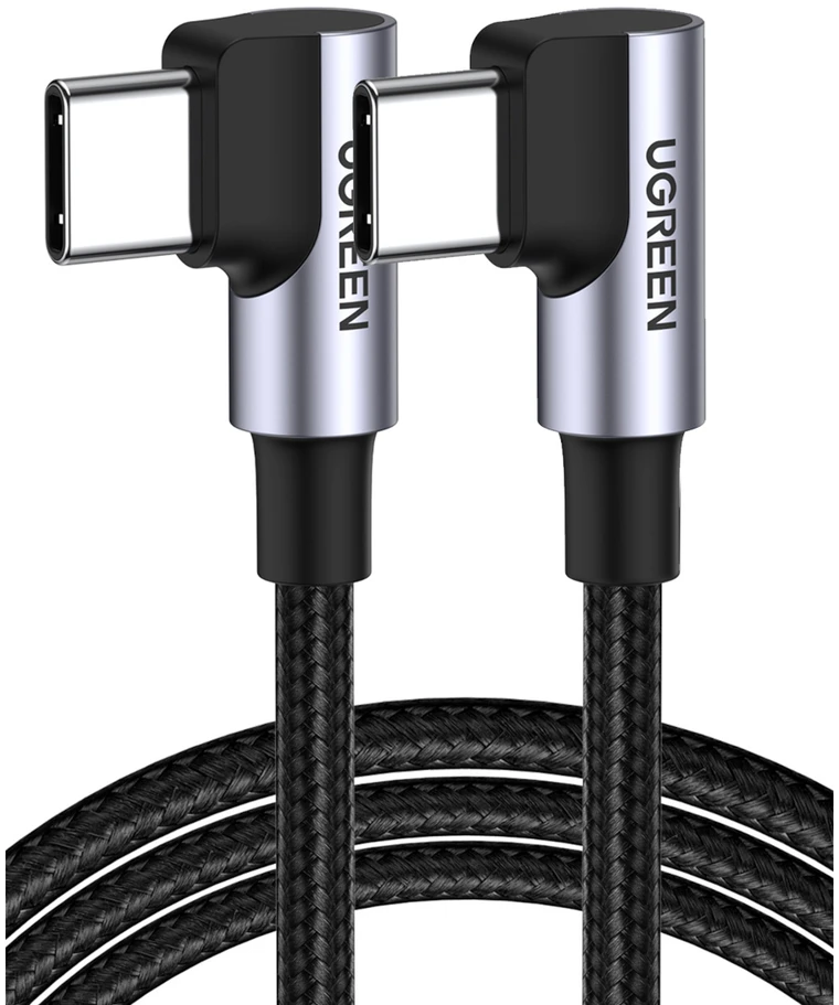 UGREEN US335 USB-C - USB-C kampinis laidas 5A 100W 2m