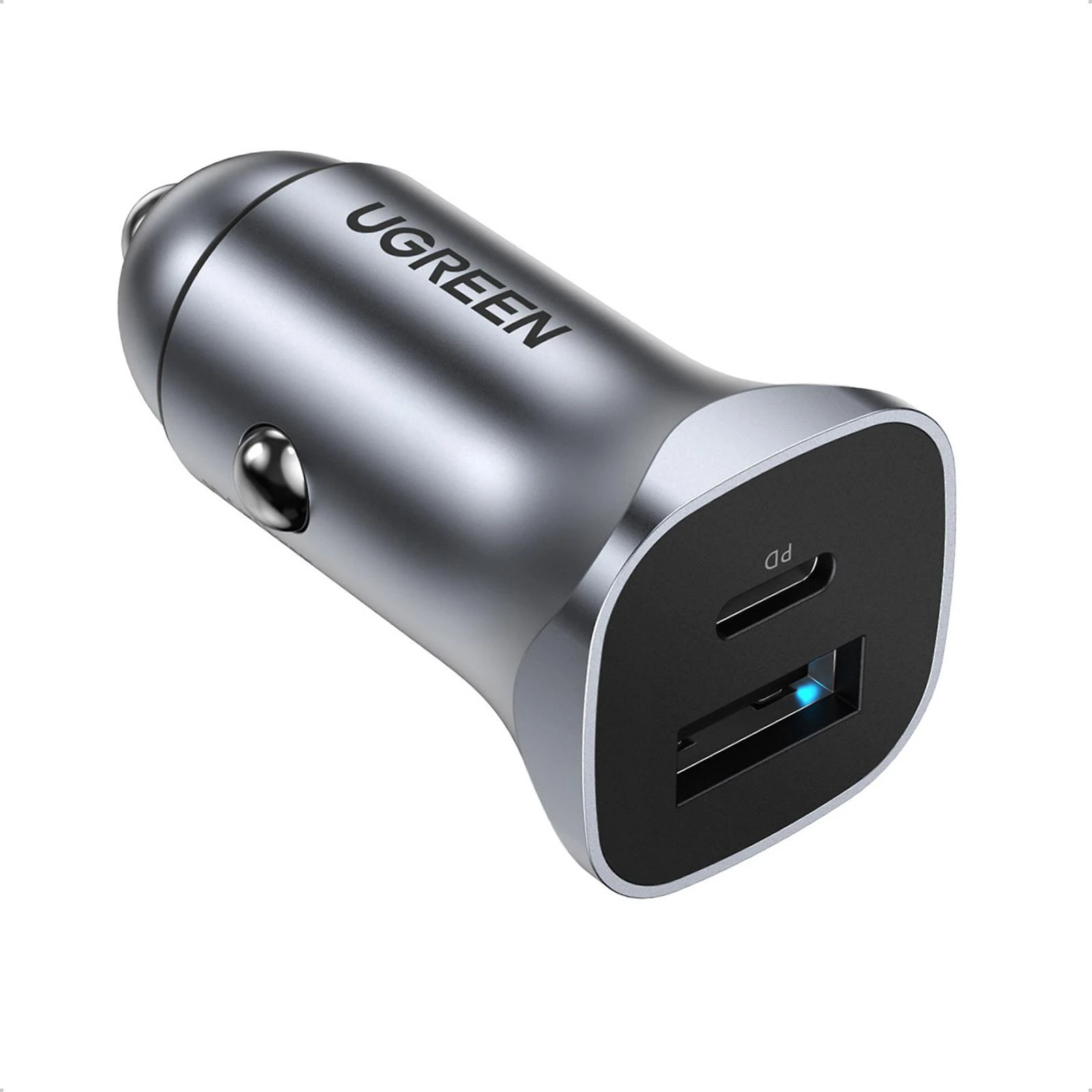 UGREEN automobilinis įkroviklis CD130 USB USB-C 24W