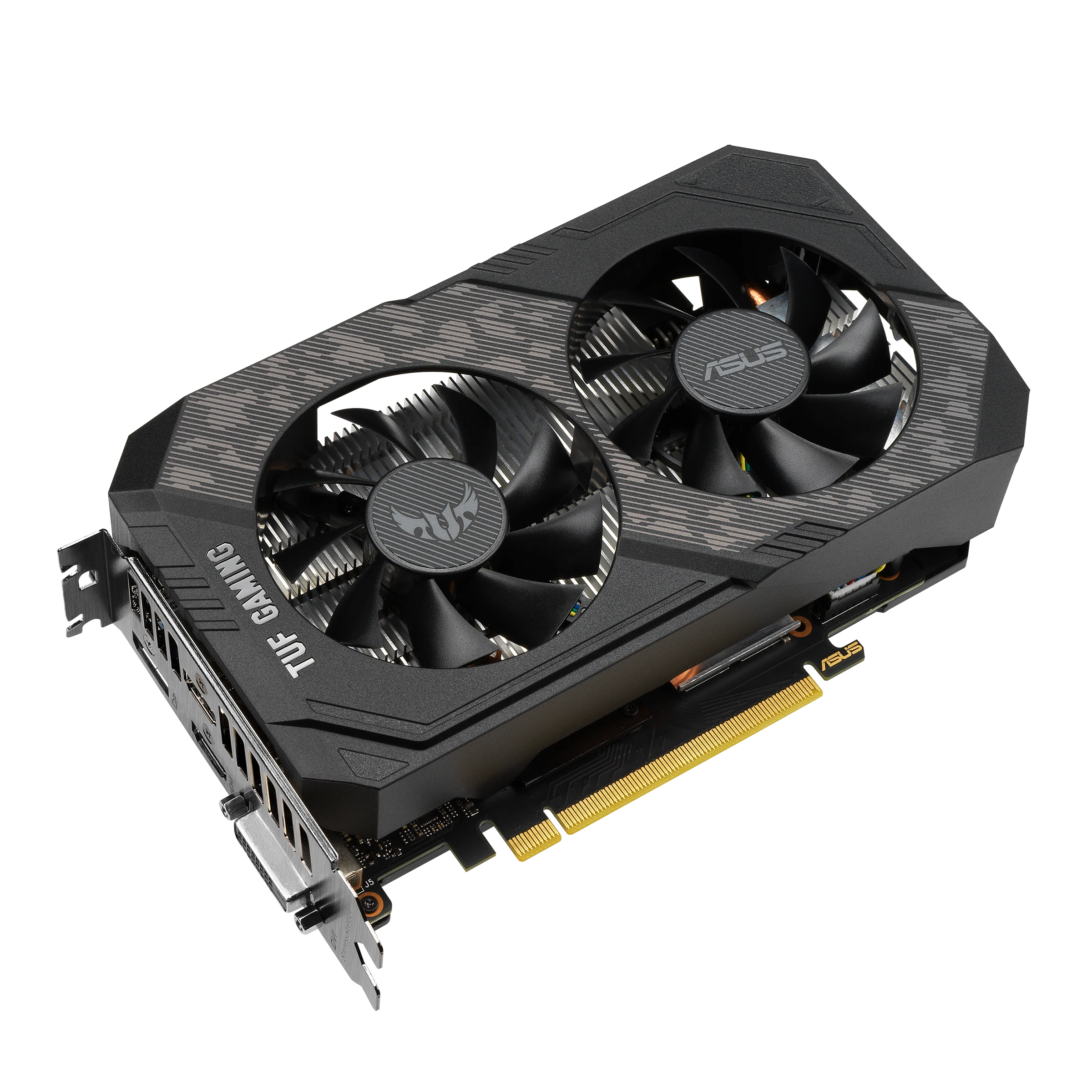 Vaizdo plokštė Asus TUF-GTX1660TI-O6G-EVO-GAMING NVIDIA, 6 GB, GeForce GTX 1660 Ti, GDDR6, PCI Express 3.0, DVI-D talpa 1, HDMI talpa 2, Atminties laikrodžio greitis 12000 MHz