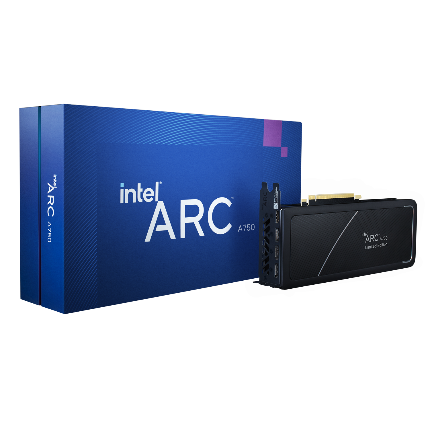 Vaizdo plokštė Intel Arc A750, 8 GB, GDDR6, 256 bit, PCIE 4.0 16x (21P02J00BA99AM3D)