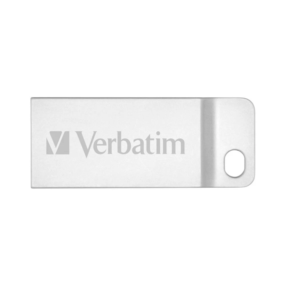 Verbatim Pendrive 16GB USB-A 2.0 Metal Executive sidabro spalvos 98748