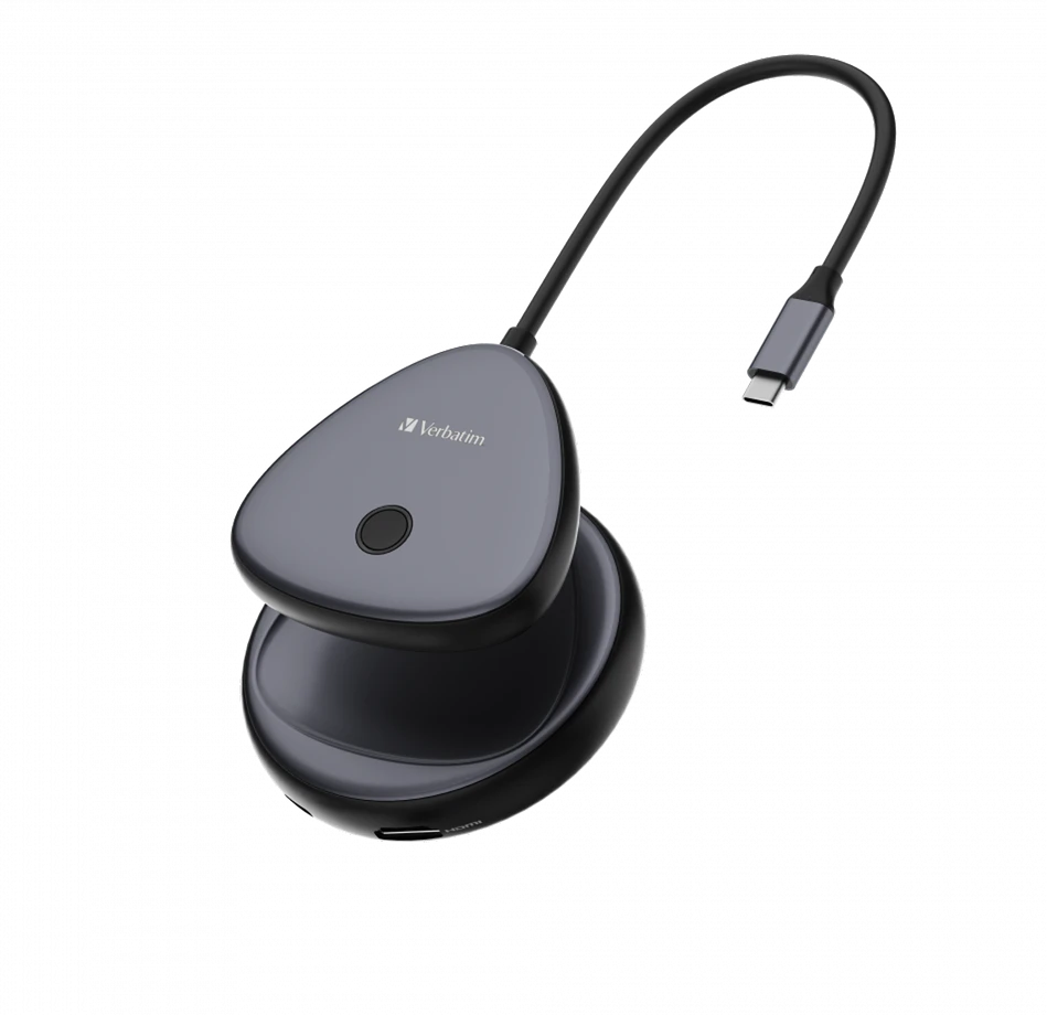 Verbatim belaidis vaizdo perdavimo adapteris 4K USB-C Share My Screen 32147