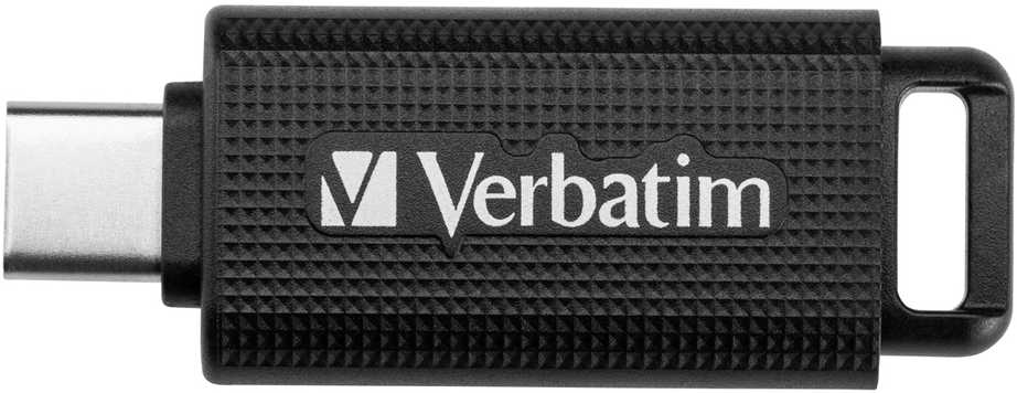 Verbatim Pendrive 64GB USB-C juodos spalvos 49458