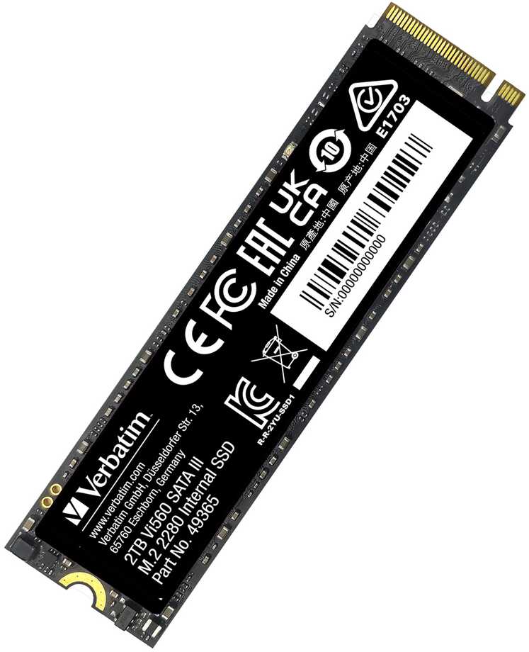 VERBATIM SSD Vi560 S3 M.2 2TB SATA III, 550MB/s sparta / 500MB/s sparta