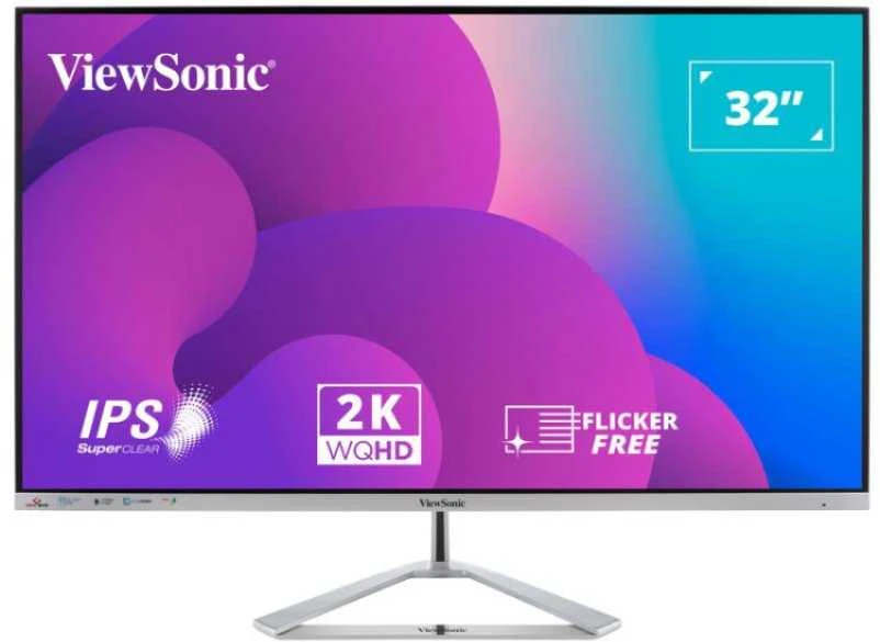 Monitorius ViewSonic 31,5" VX3276-2K-MHD-2 (VS17550) 2xHDMI 2xDP
