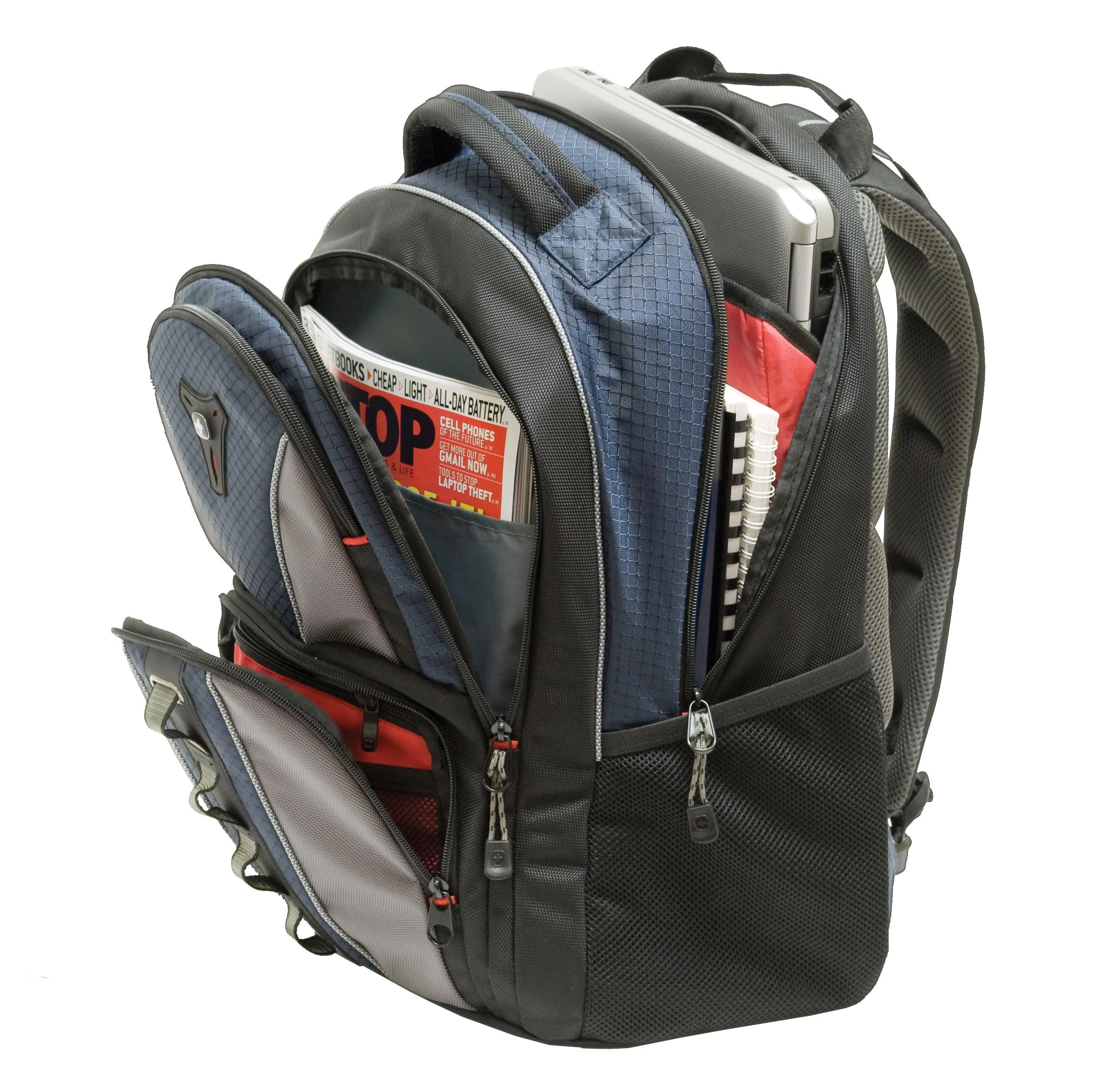 Rucksack for laptop WENGER cobalt 600629 (16", mėlynas color, pilka color)