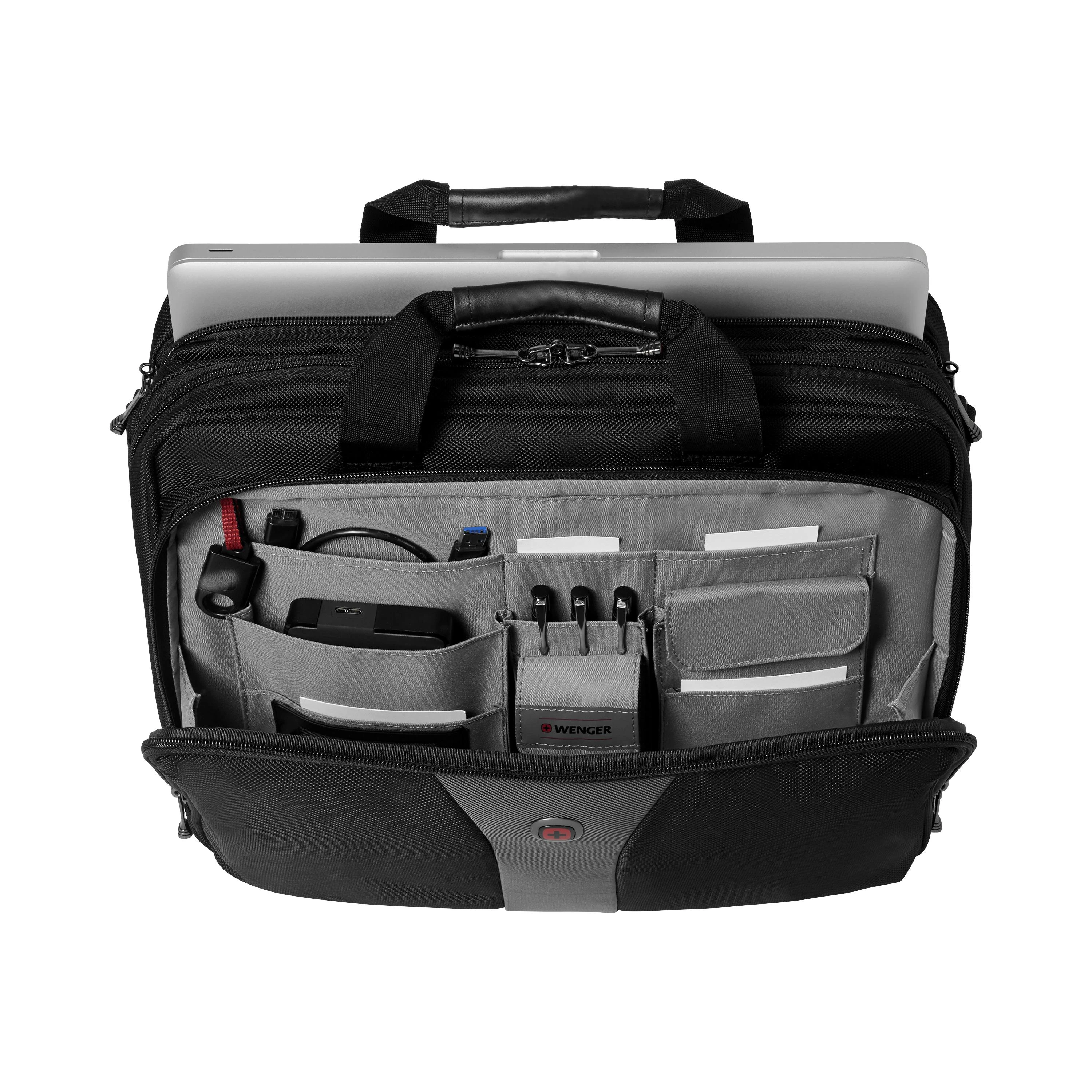 Rucksack for laptop WENGER legacy 600648 (16", juodos spalvos)