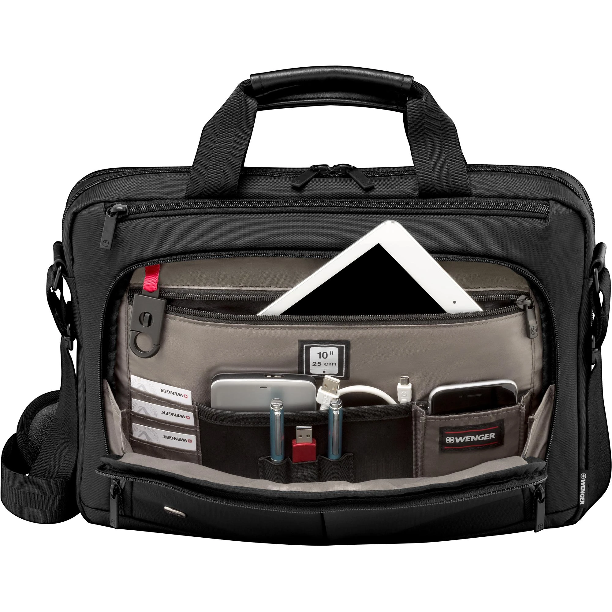 Bag for laptop WENGER source 601066 (16", juodos spalvos)