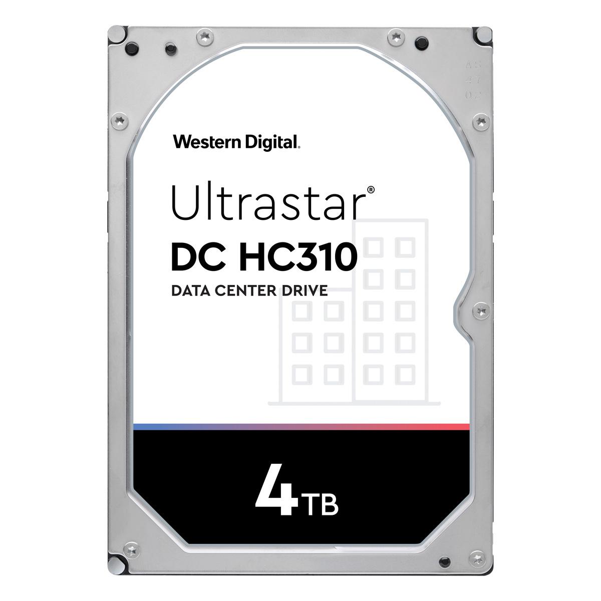 Sandisk Western Digital Serverio diskas WD Ultuar DC HC310 4TB 3.5 "SATA III (6 Gb / s) (0B35950)