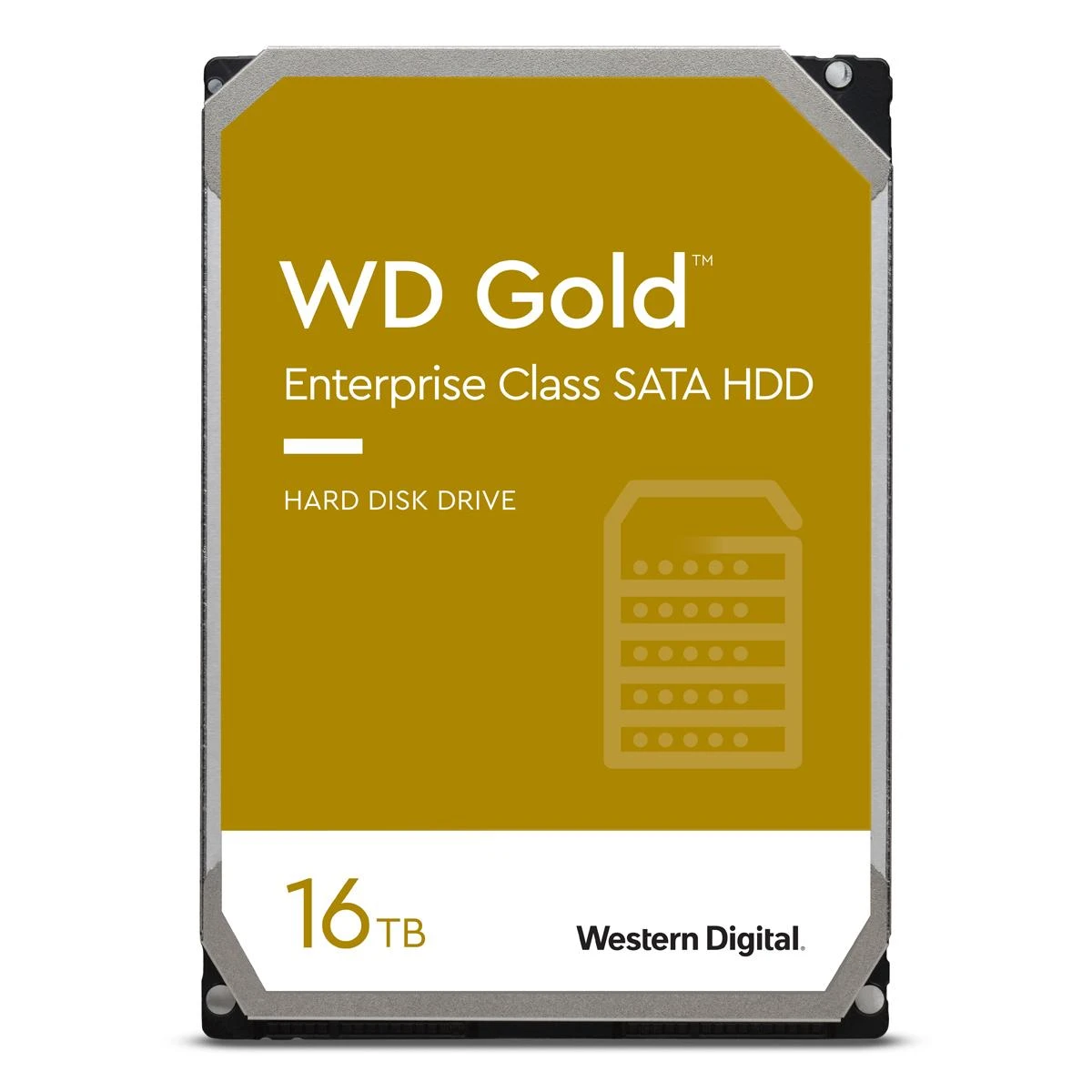 „Sandisk WD Gold“ 16 TB kietasis diskas, 7200 aps./min., 6 Gb/s, sATA, 512 MB talpykla, 3,5 colio vidinė atmintis, atitinkanti RoHS reikalavimus, didelių gabaritų įmonėms.