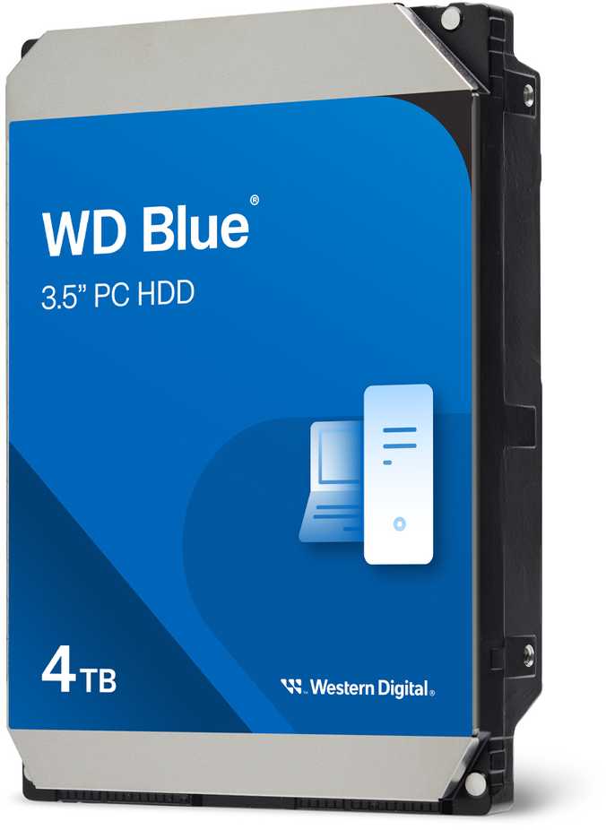 SanDisk WD Mėlyna 4TB SATA 3.5inch 6 Gb/s PC HDD