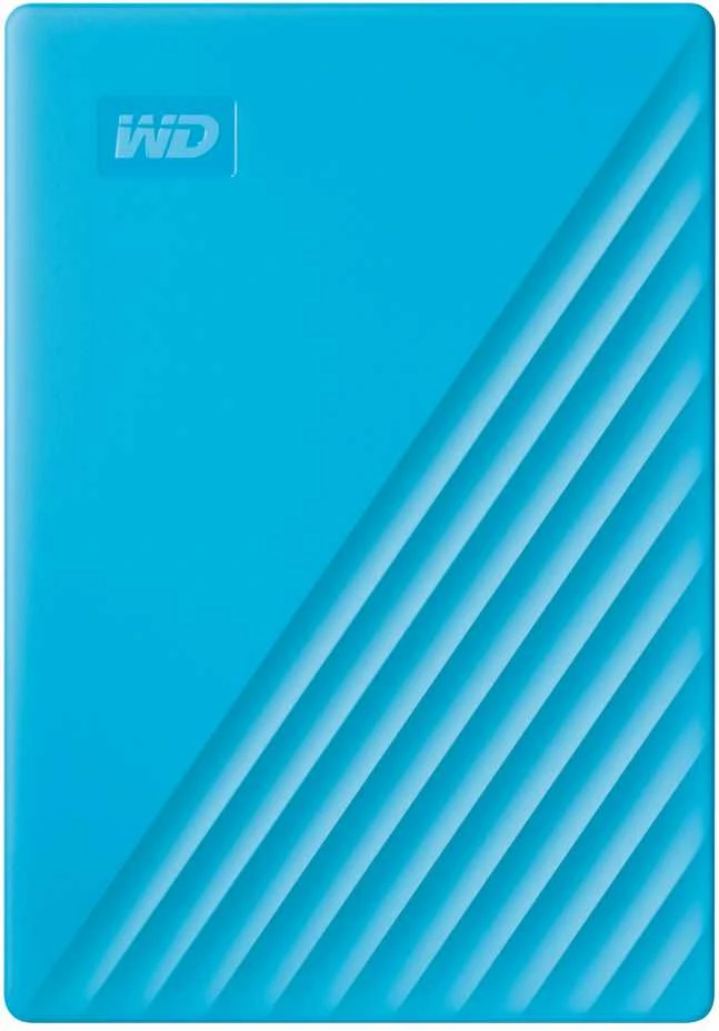 Išorinis kietasis diskas HDD Western Digital My Passport (6TB, USB 3.2) Mėlyna