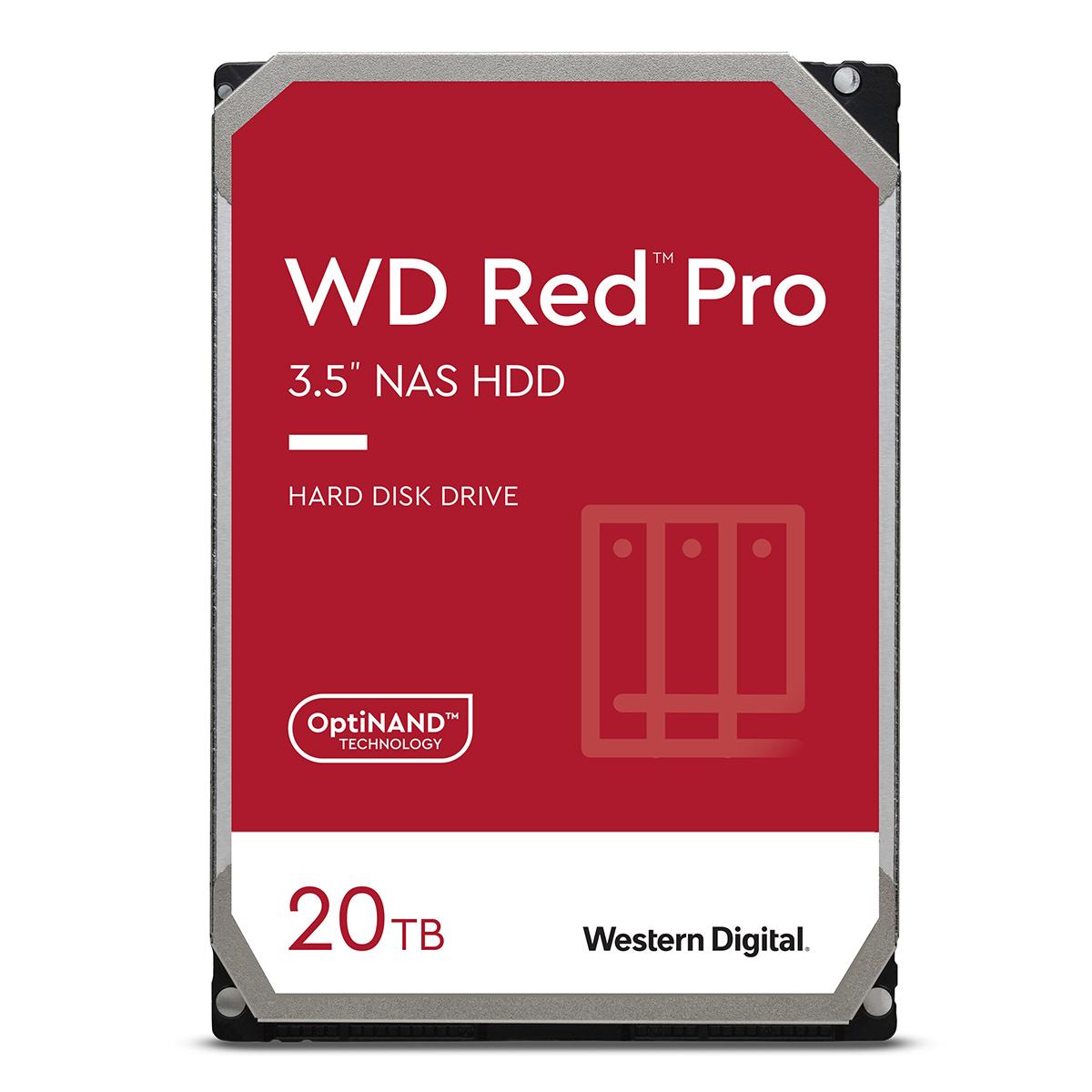 Sandisk Išorinis Kietasis Diskas - Western Digital WD Raudona Pro 20 TB WD201KFGX
