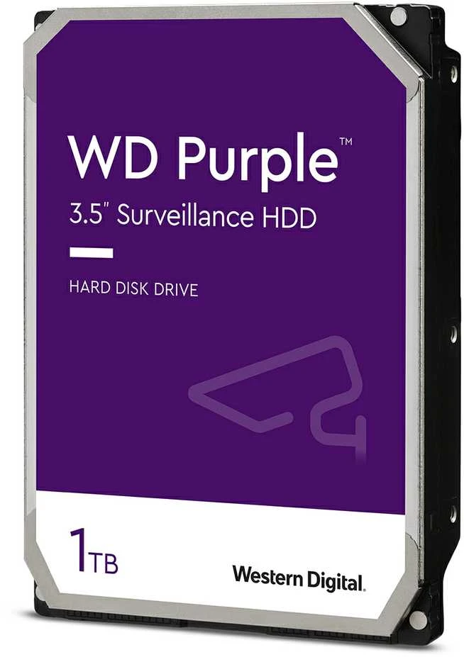 Western Digital | Hard Drive | Violetinė Surveillance WD11PURZ | 5400 RPM | 1000 GB