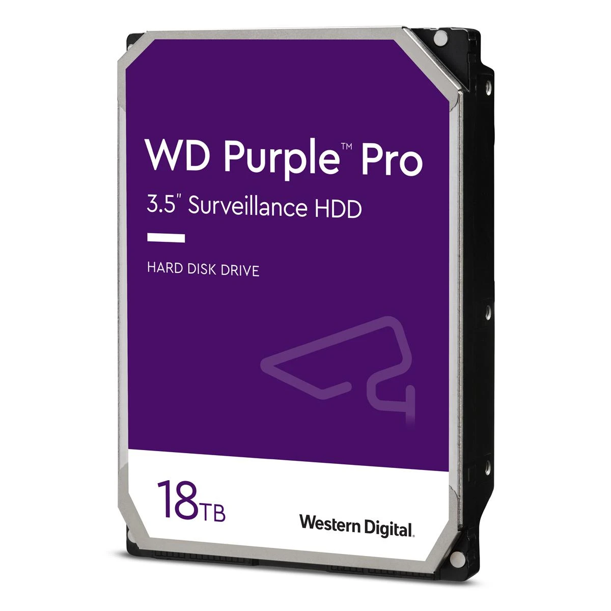 Kietasis diskas Western Digital Violetinė Pro internal hard drive 18 TB 7200 RPM 512 MB 3.5" Serial ATA III