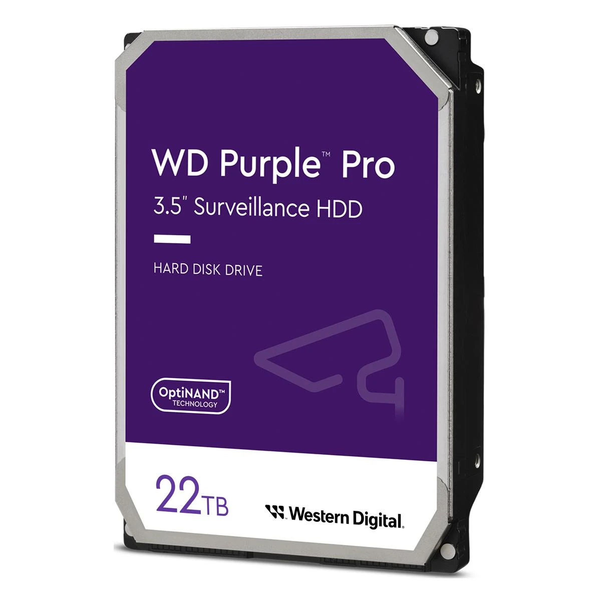 Vidinis Kietasis Diskas - Western Digital Violetinė Pro 22 TB 7200 RPM 512 MB 3.5"