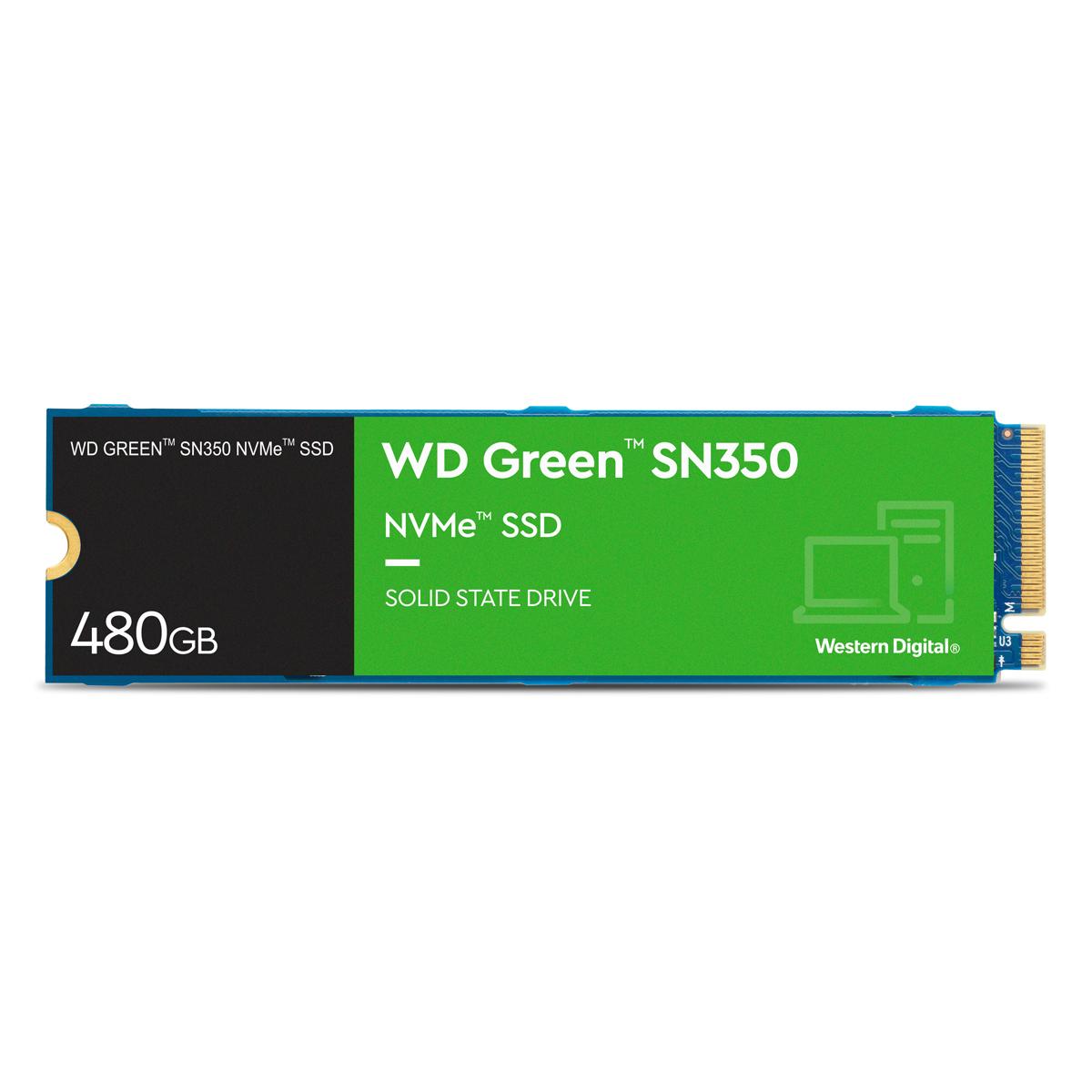 SanDisk WD Žalias SN350 NVMe SSD 480GB M.2 2280 PCIe Gen3 8Gb/s