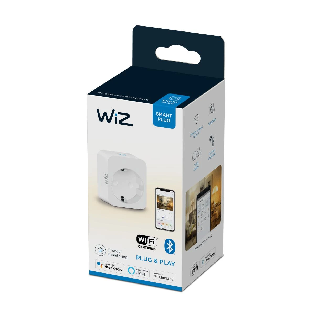 Išmanusis lizdas Wiz Smart Plug Powermeter Type-F