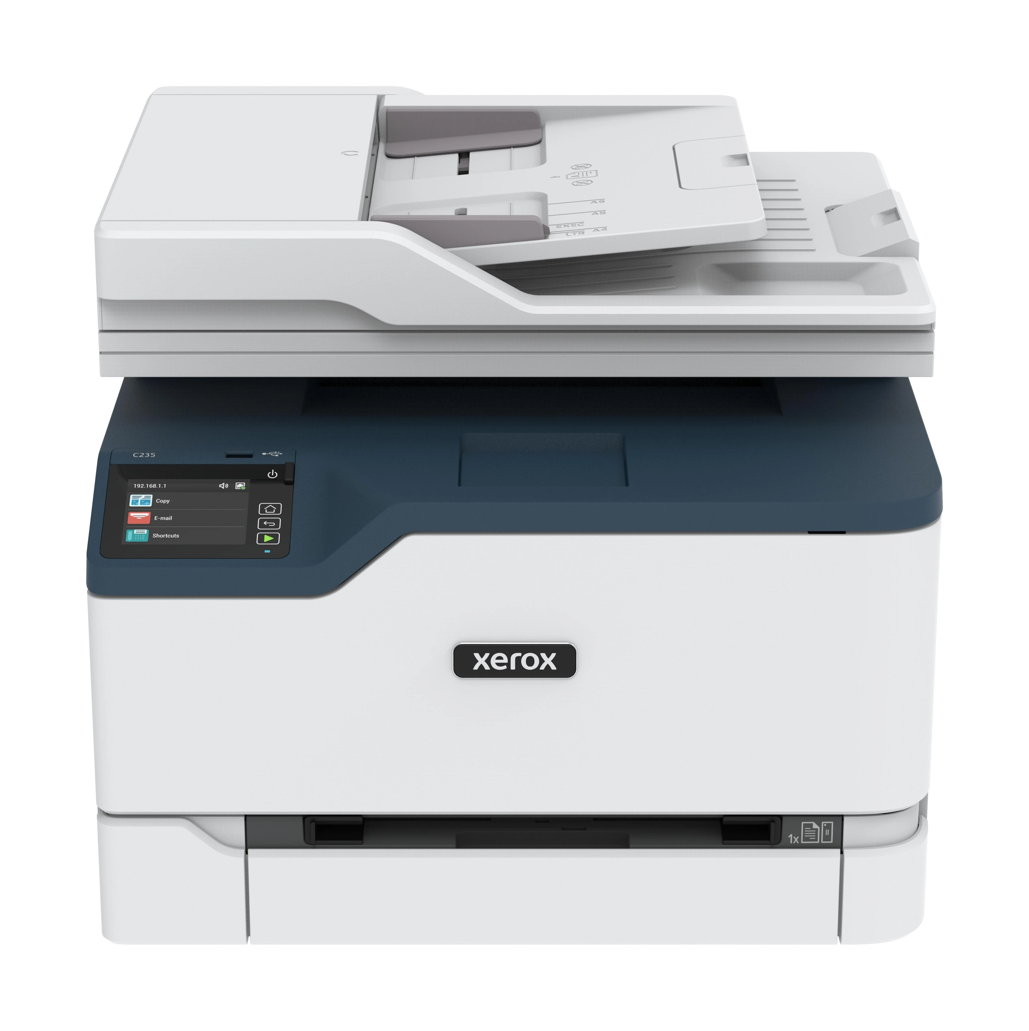 Spausdintuvas Xerox C235, USB, WiFi, Baltos/Pilkos spalvos