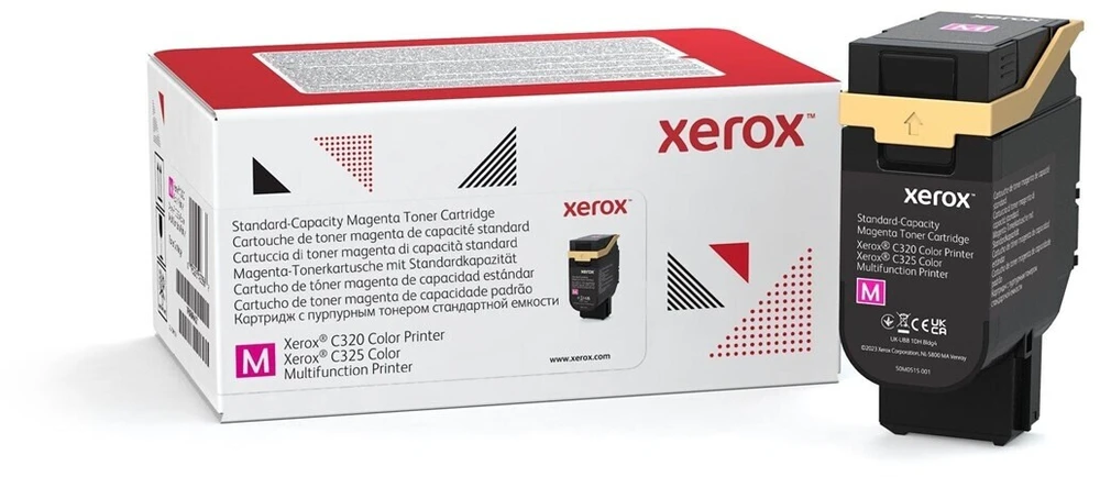 XEROX C320 C325 MAGENTA - STANDARTINĖS TALPOS TONERIO KASETĖ
