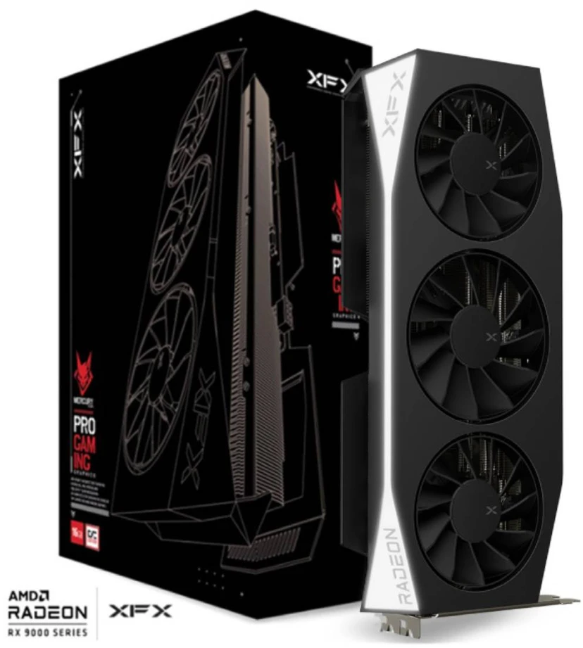 „XFX Radeon RX 9060 XT Mercury 16GB OC“ vaizdo plokštė