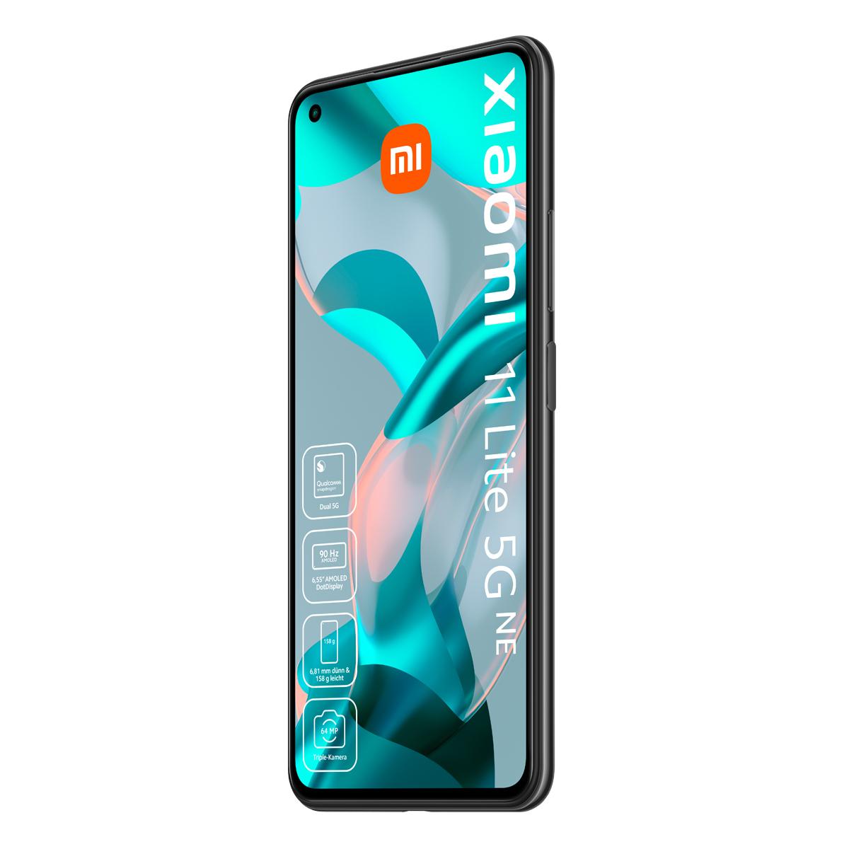 Xiaomi 11 Lite 5G NE 128GB+8GB, Juodas (Truffle Black)