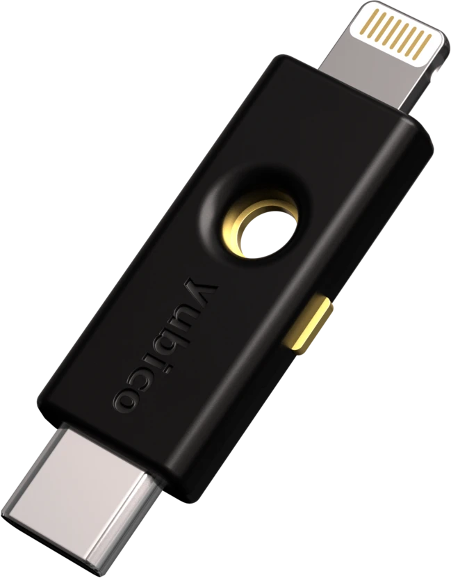 Yubico Saugos raktas - YubiKey 5Ci