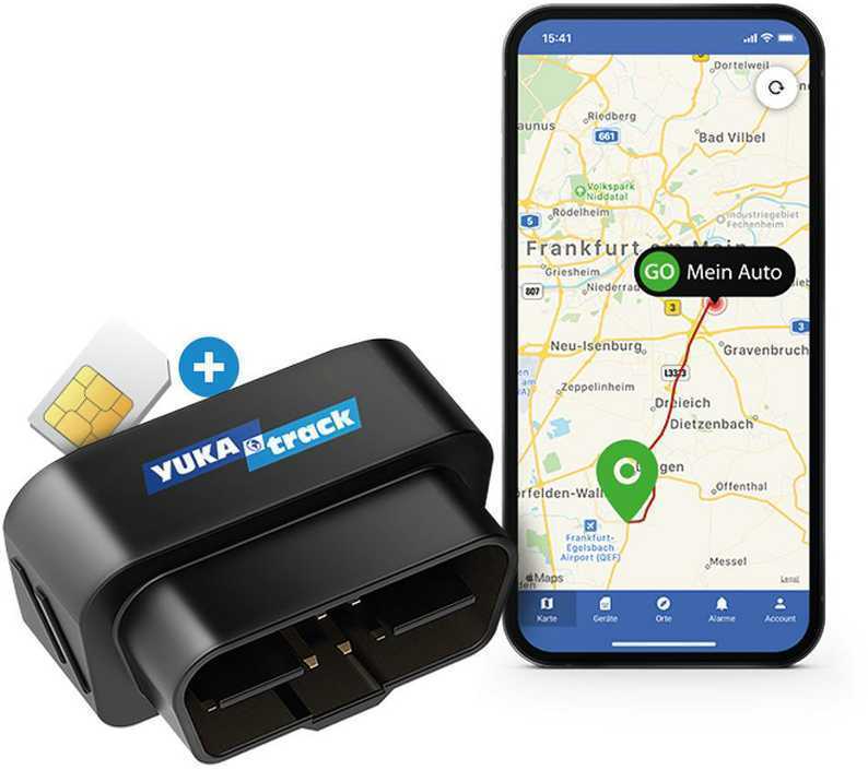 Modulinis GPS Ksix IoT YUKAtrack AIO GPS OBD2 automobilio sekiklis su SIM + duomenimis