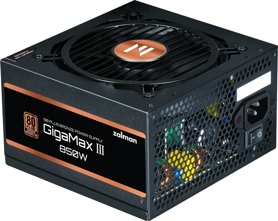 Maitinimo šaltinis Zalman GigaMax III 850W ZM850-GV3