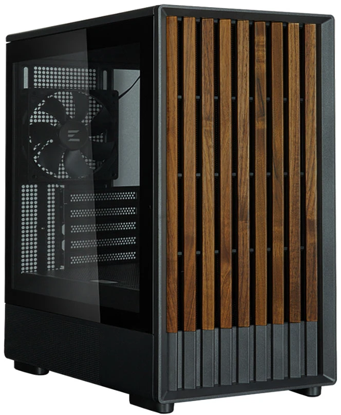 Zalman P10 namu matx mini bokšto korpusas, juodas